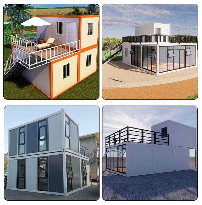 Suppliers Custom Large Shipping Prefab Container House Luxury Prefabricated Container Home with 4 Beds Room