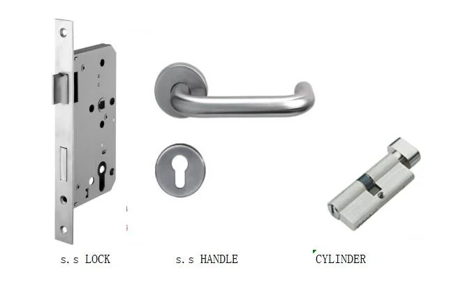 External Fire Rated Front Entry Door 120 Minutes Fire Single Leaf and Double Leaves Flush Steel Doors