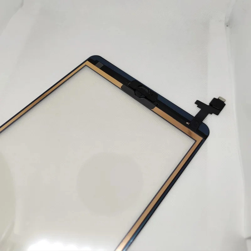 Digitizer Touch Screen Front Glass for iPad Mini 1 2 A1432 A1454 A1455 A1489 A1490 with Home Button and Adhesive