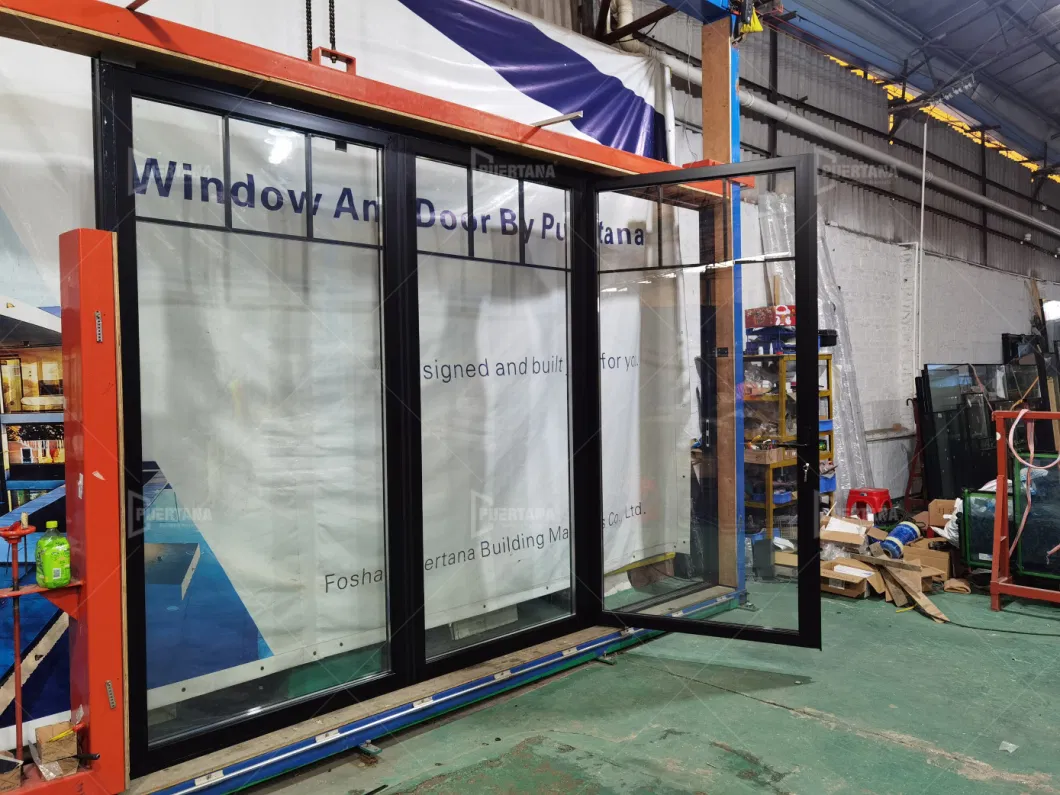 Commercial Storefront Double Glazed External Bi Folding Door