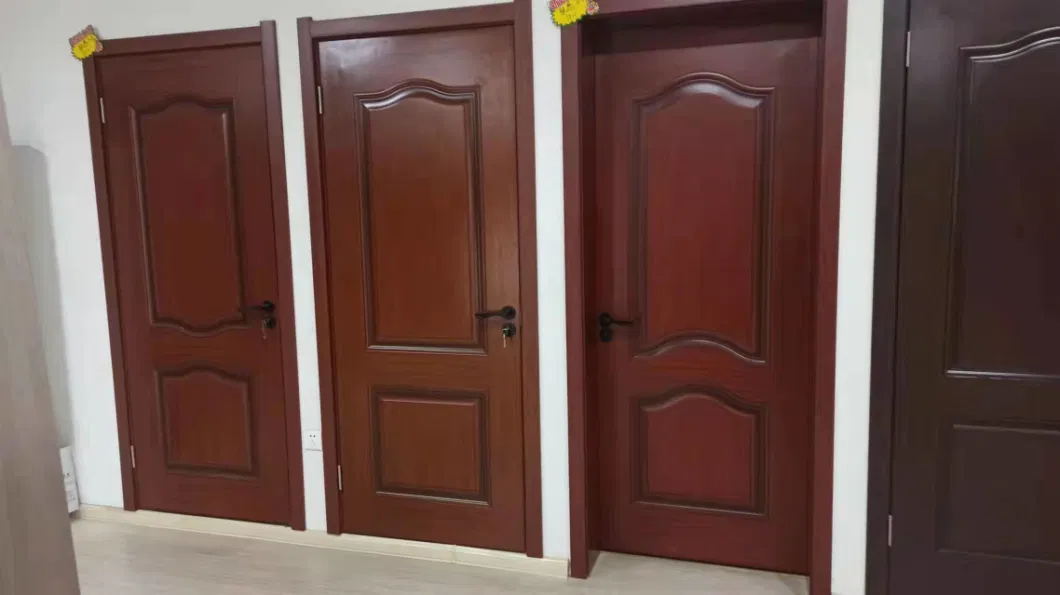 Modern Customized Interior MDF HDF Wooden Door
