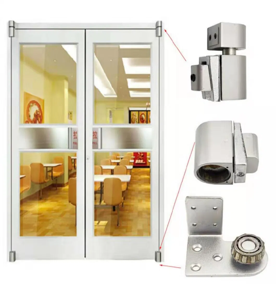 Customized Conference Room Business Glass Door High Security Double Kfc Door