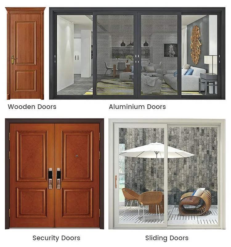 Promotion Commercial Building Apartment House Room Interior MDF Door