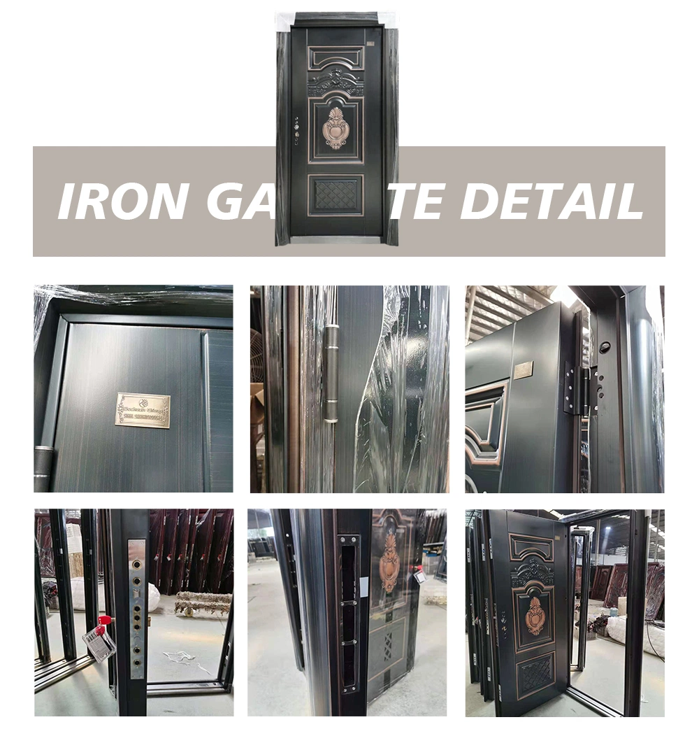 Whole Sale/Retail Factory Stock Steel Security Doors