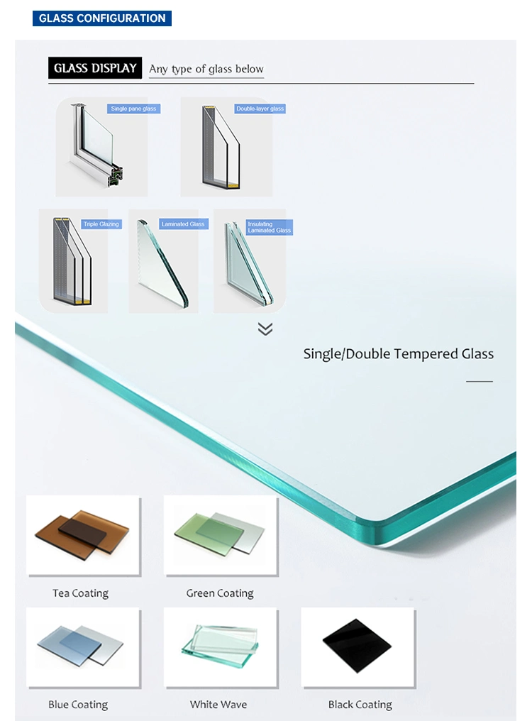 Sound Insulation Minimalist Slim Frame Design Glass Sliding Door Aluminium Window Hurricane Impact Frameless Aluminium Doors for Home System Sliding Door