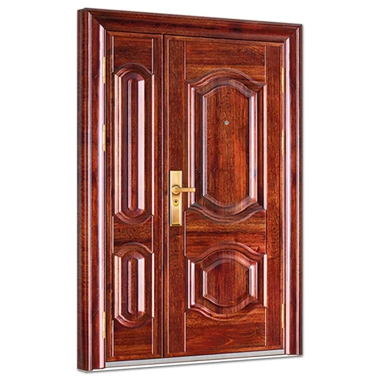 Fancy Luxry Custom Modern Door Design Exterior Front Steel Security Door