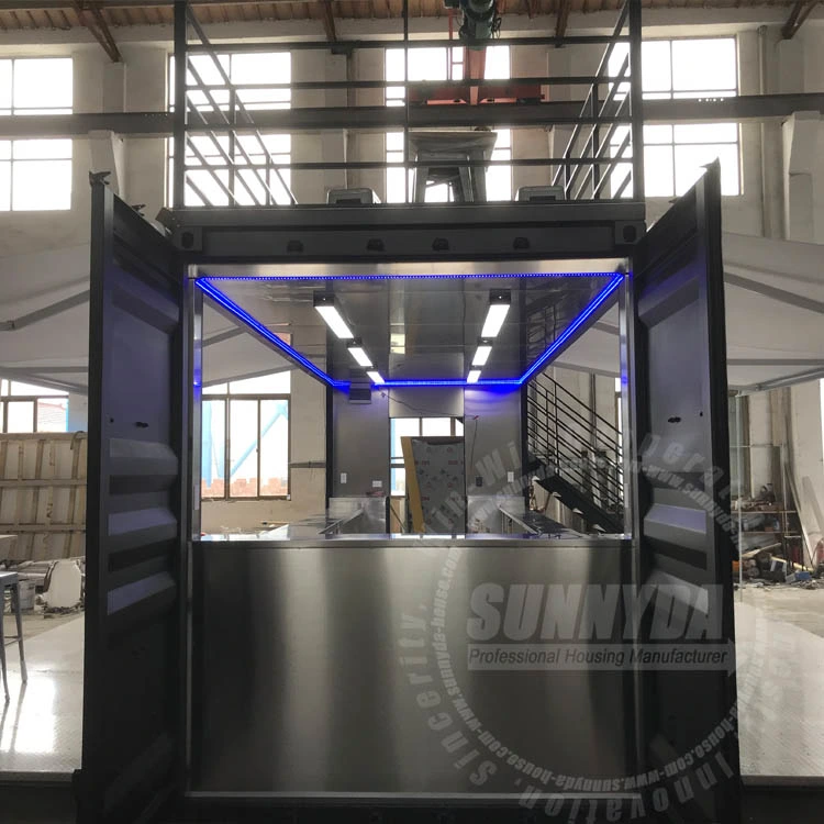Customized Two Floors 40hq Shipping Container Bar Shop for Sale