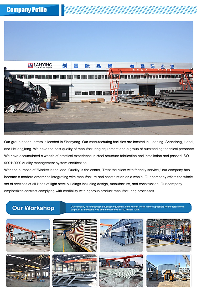 High Strength Welding Technology Design Steel Structure Workshop Warehouse Shed Gas Station Reunion Netherlands