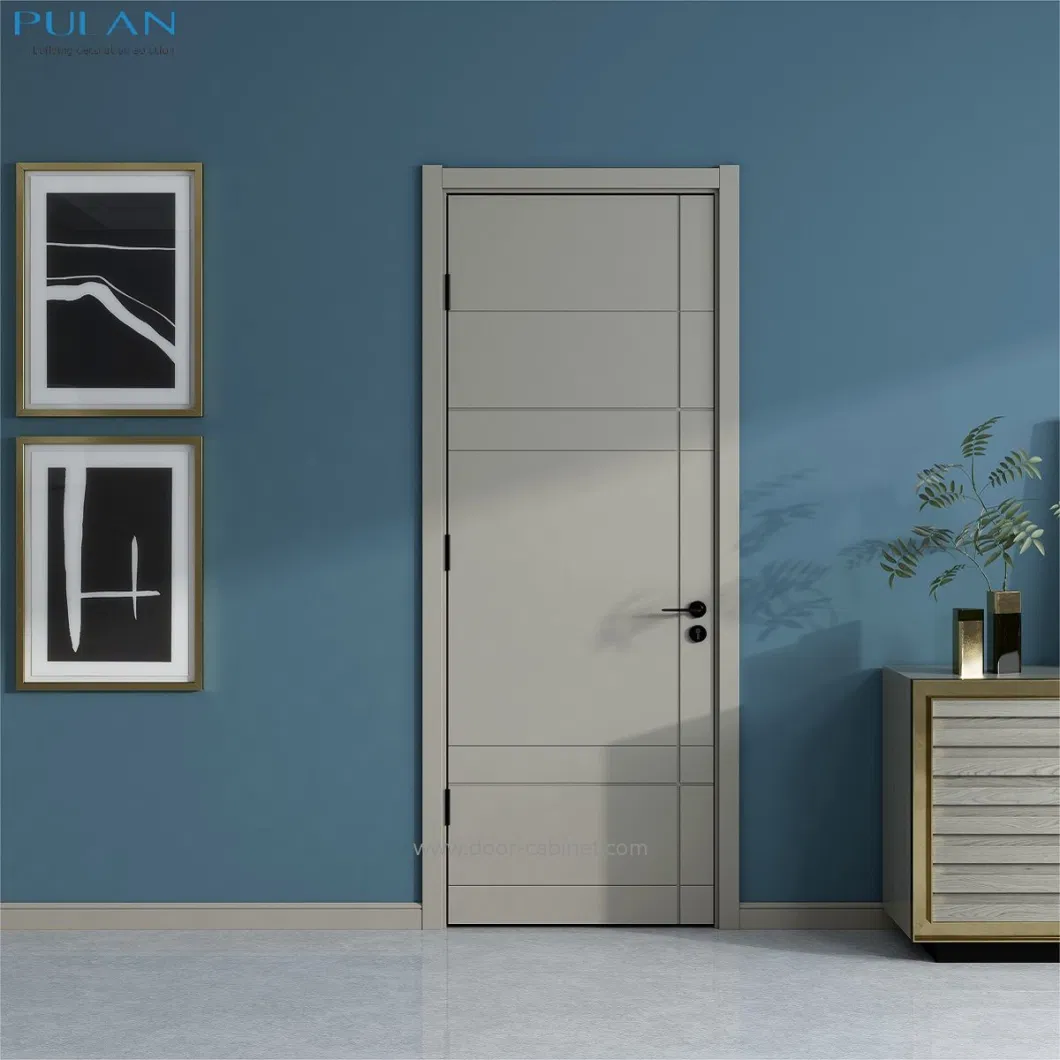 Pulan Swing Solid Flush MDF Paint/Lacquer Interior Bedroom Wooden Door