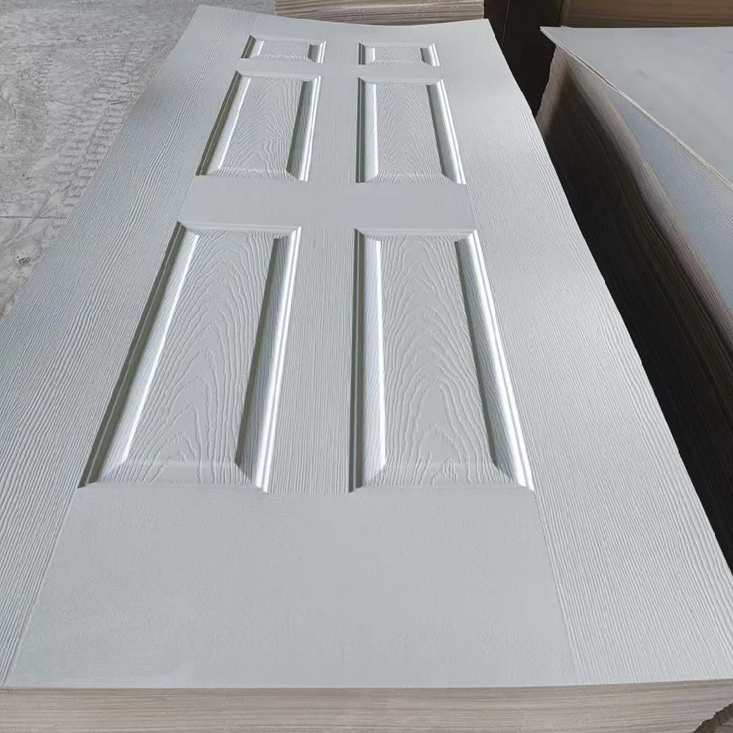 MDF HDF Molded Door Skin Wooden Design for Interior Door