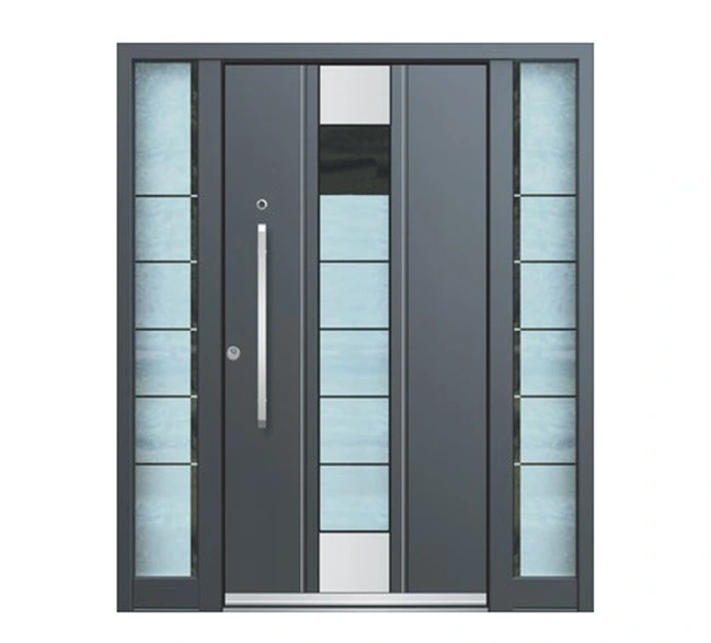 External Metal Solid Swing Stainless Steel Door Waterproof Security