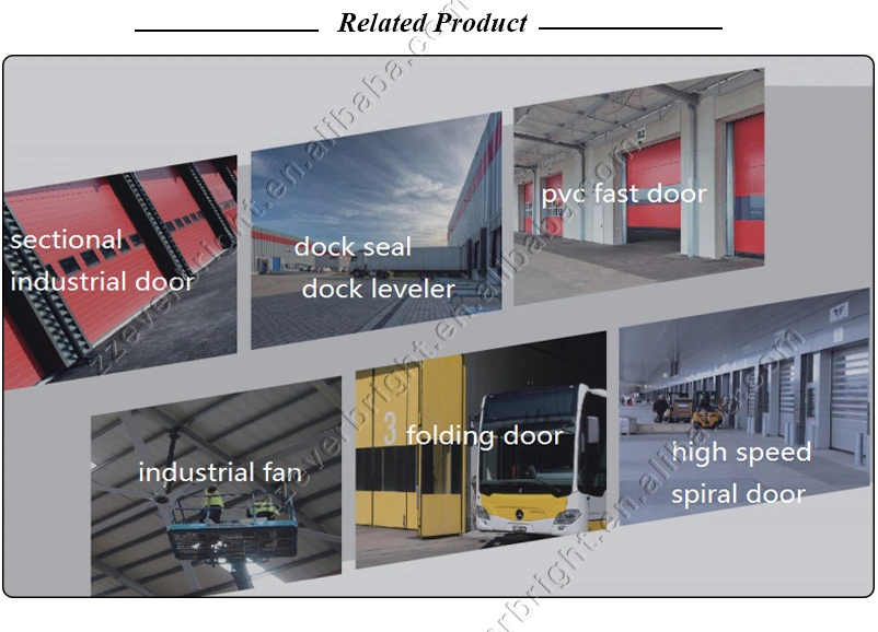 Good Looking Electric/Remote/Manual PVC High Speed Door with Lower Price