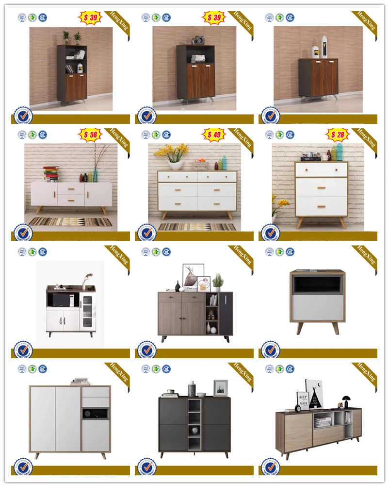 Simple Design Office Furniture Set Shoe Storage with Closet Cabinet