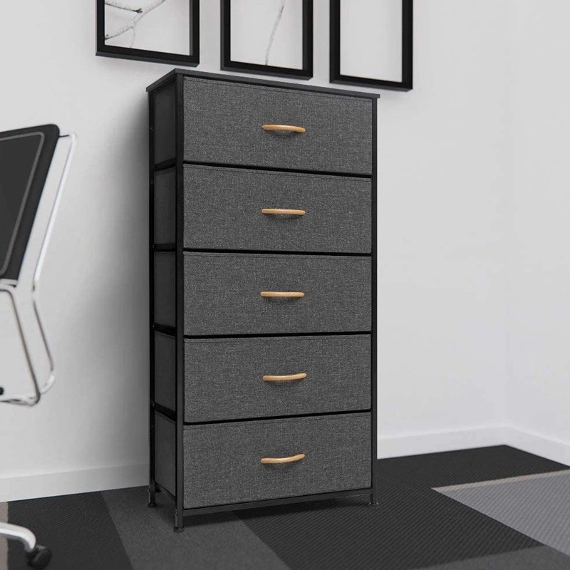 Fabric Storage Cabinet Fabric Storage Organizer Drawer Storage Tower 4-Drawer Storage Unit Fabric Storage Cabinet Multi-Drawer Fabric Storage