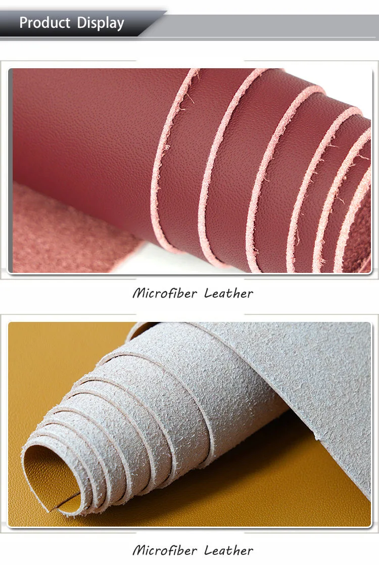 Automotive Artificial Eco Faux Nappa Leather Fabric for Car Interior