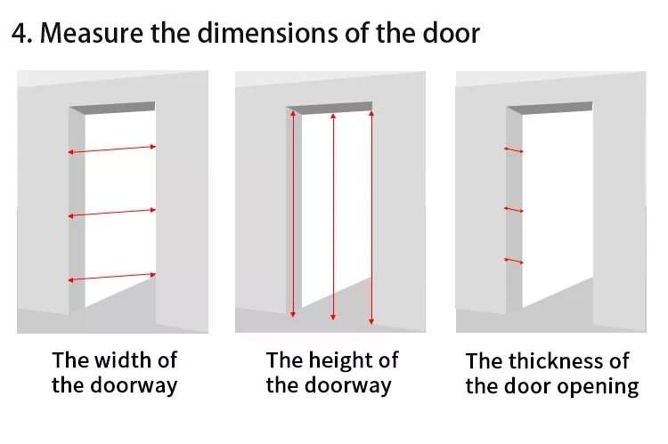 Interior Entry Aluminum Frame Wood Soundproof PVC Glass Door