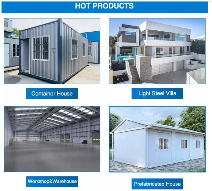Newest Design Container Structure Frame Light Steel Shipping Container Shop Design