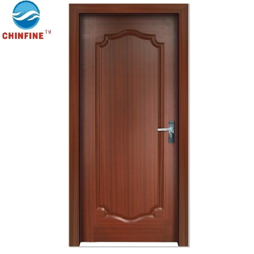 Entrance Wooden Doors with Glass (CF-P003)