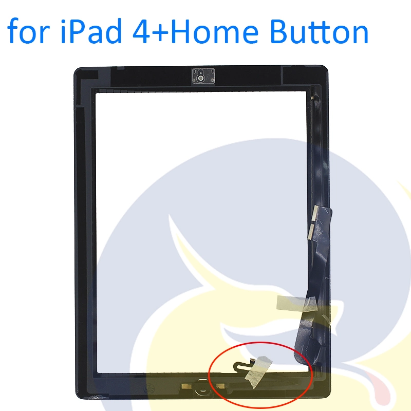 Touch Screen iPad 3 A1416 for iPad 4 A1458 for iPad 3/4 Front Screen Glass Sensor Panel + Frame