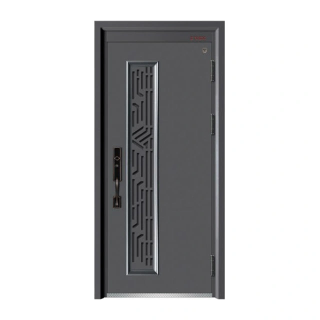 Hot Sale Carved Extra Large Exterior Metal Front Security Door