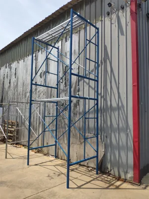 Scaffolding Manufacturer Best Price H Frame Andamios Tubular Frame Metal Scaffolding for Construction