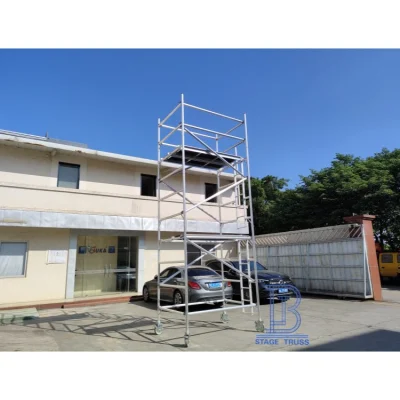 Portable Indoor and Outdoor Mobile Maintenance Platform for Hot Aluminum Construction Scaffolding