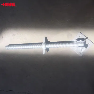  Scaffold Accessories Adjustable Screw Base Jack for Scaffolding Construction