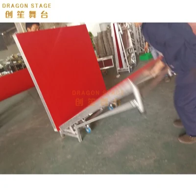 Dragonstage Aluminum Mobile Portable Folding Stage 1.22*2.44m