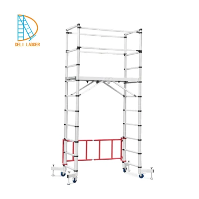 Telescopic Scaffolding Tower /Scaffolding Platform Ladder/Scaffold Ladder for Sale