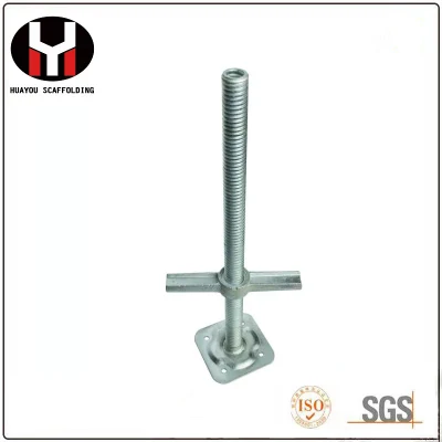  U Head Jack Base Solid or Hollow Electrol Galvainzed with Best Quality for Sale
