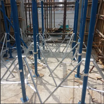 Construction Scaffolding Safety Standards Adjustable Steel Prop Scaffolding Metal Props