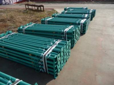  High Load Capacity Adjustable Metal Telescopic Shoring Acrow Metal Prop Jack Scaffolding Shuttering Jacks Price