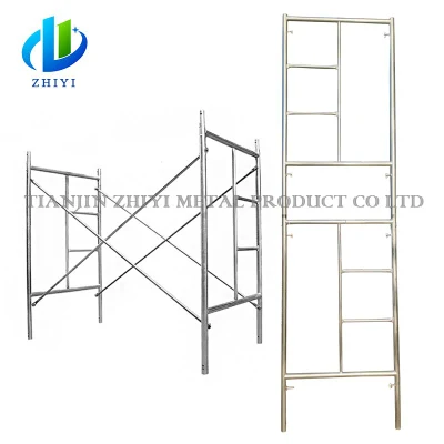  Tianjin Zhiyi Manufacture Mini Scaffold Foldable Scaffolding/Foldable Scaffold Aluminium Ladder