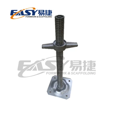  Easy Scaffolding Q235 Steel Galvanized Scaffolding Foot Screw Jack Base Jack