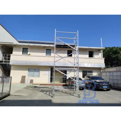 Portable Indoor and Outdoor Mobile Maintenance Platform for Hot Aluminum Construction Scaffolding