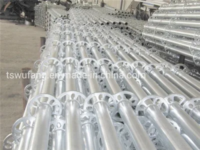  China Factory Steel Scaffold System Ringlock Scaffolding External and Internal Scaffolding