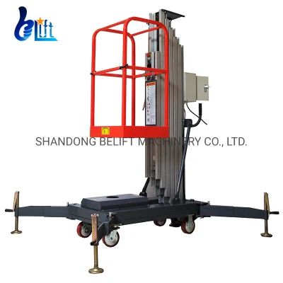  CE Electric Scaffolding Aluminum Man Lift Window Cleaning Equipment