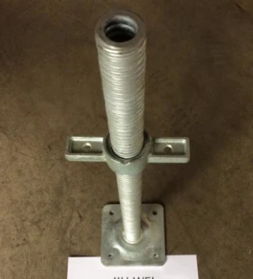  Galvanized Painting Hollow Scaffolding Base Jack