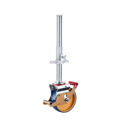 Aluminium Mobile Ladder Scaffold with Step Stairs Wheel for Construction Works