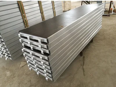 Aluminium Mobile Ladder Scaffold with Step Stairs Wheel for Construction Works