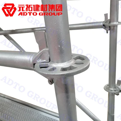 Heavy Duty Galvanized Construction Scaffold Layher Ring Lock Modular Metal Material Price List Ringlock Steel Scaffolding for Sale