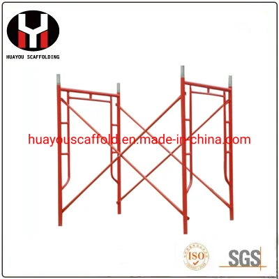 China Factory Steel Scaffold Formwork Walk Through Ladder Frame Scaffolding for Construction Building Material
