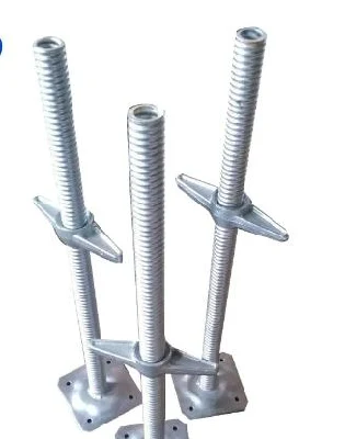  Galvanized Hollow Screw Jack Base in Construction Scaffolding Formwork