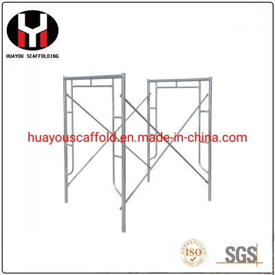 China Factory Steel Scaffold Formwork Walk Through Ladder Frame Scaffolding for Construction Building Material
