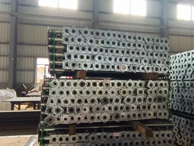 Construcci&oacute;n De Columna De Soporte Adjustable Prop Alta Resistencia De Metal Soporte De Viga De Acero Ajustable Gato Scaffolding PARA Construcci&oacute;n