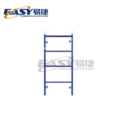 Easy Scaffolding Powder Coated Blue Red Black Main Fame Scaffolding Narrow Ladder Frame