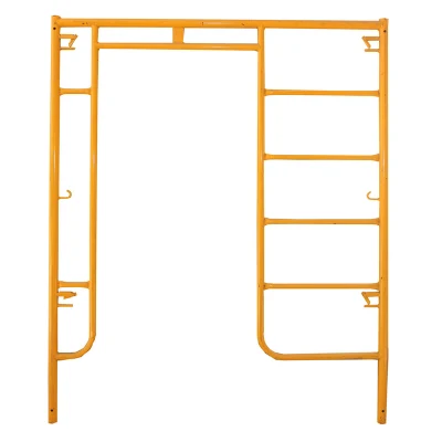 Powder Coated HDG Frame Scaffolding, Mason Walk-Through Frame Scaffold, Matel Board for Ringlock Scaffolding System, America Type Walk Thru Frame Scaffold