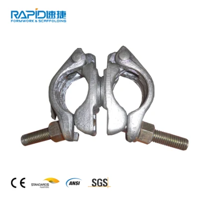 Fix Optical Steel Pipe Swivel Scaffolding Double Scaffold Sleeve Putlog Coupler
