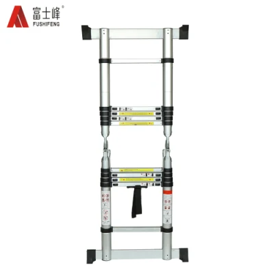 5m Double Sides Magic Aluminum Multi-Function Foldable Telescopic Ladder En131
