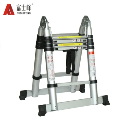 5m Double Sides Magic Aluminum Multi-Function Foldable Telescopic Ladder En131